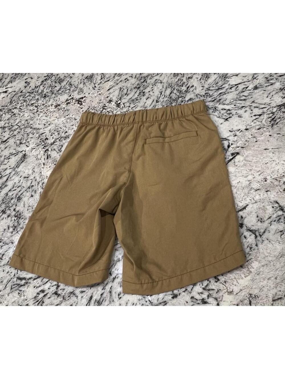 OLD NAVY StretchTech Jogger Shorts for Boys Size Large 10-12 Brown NWOT